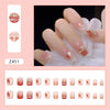 12 Sizes-24 Pcs Press On Nails Z451