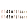 12 Sizes-24 Pcs Press On Nails Y005
