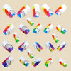 12 Sizes-24 Pcs Press On Nails Y1863