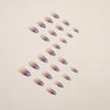 12 Sizes-24 Pcs Press On Nails W335
