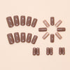 12 Sizes-24 Pcs Press On Nails W1782