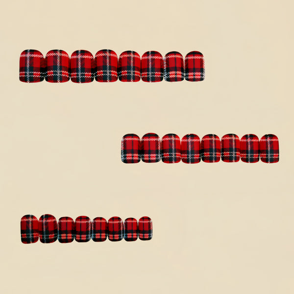 12 Sizes-24 Pcs Press On Nails Y1650