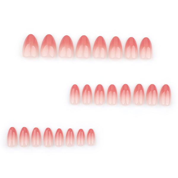 12 Sizes-24 Pcs Press On Nails JP3618