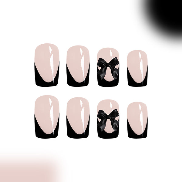 12 Sizes-24 Pcs Press On Nails C487