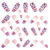12 Sizes-24 Pcs Press On Nails Y938