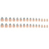 12 Sizes-24 Pcs Press On Nails W1630