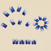 12 Sizes-24 Pcs Press On Nails Y1230