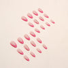 12 Sizes-24 Pcs Press On Nails W389