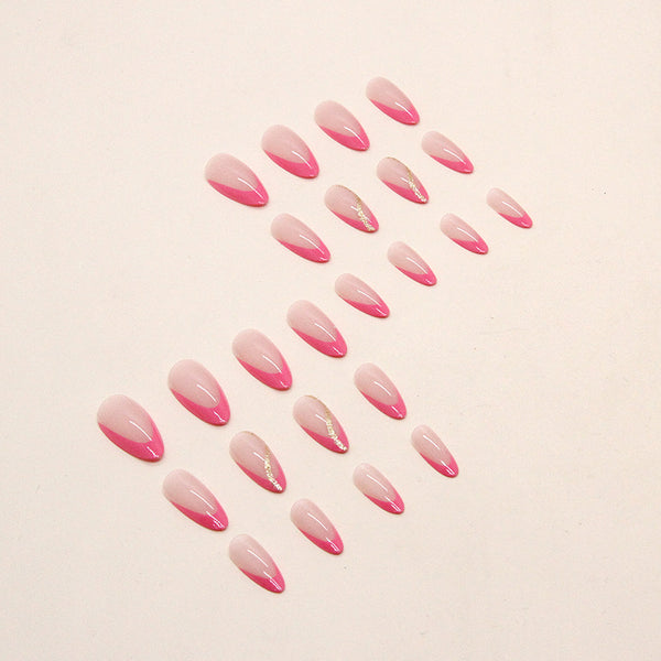 12 Sizes-24 Pcs Press On Nails W389