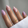 12 Sizes-24 Pcs Press On Nails W893