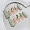 12 Sizes-24 Pcs Press On Nails W1979
