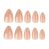 12 Sizes-24 Pcs Press On Nails JP3863