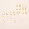 12 Sizes-24 Pcs Press On Nails W2004
