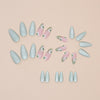 12 Sizes-24 Pcs Press On Nails W1533
