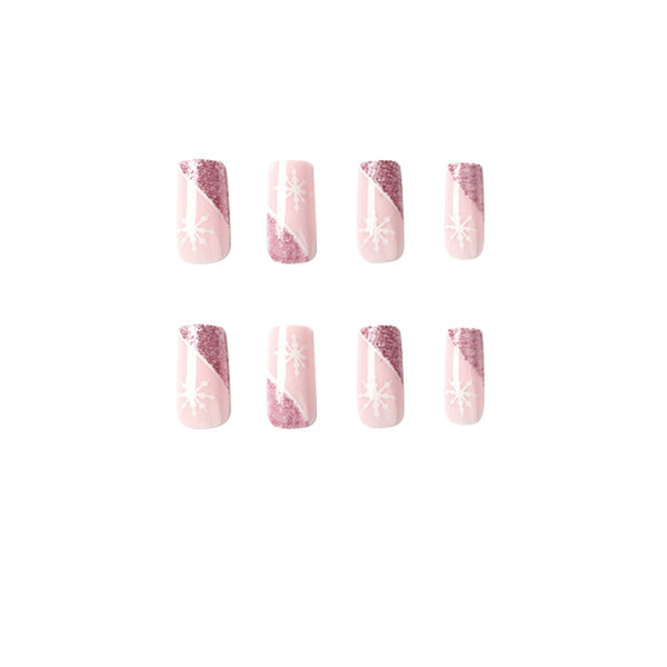 12 Sizes-24 Pcs Press On Nails JP1899