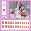 12 Sizes-24 Pcs Press On Nails Z149