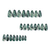 12 Sizes-24 Pcs Press On Nails JP3501