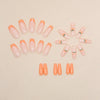 12 Sizes-24 Pcs Press On Nails W1181