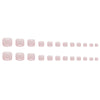 12 Sizes-24 Pcs Press On Nails F129