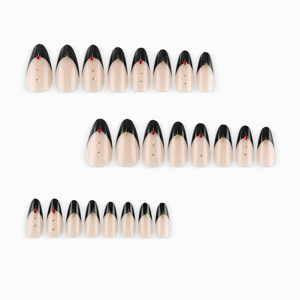 12 Sizes-24 Pcs Press On Nails y2095-z-24