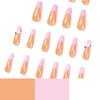 12 Sizes-24 Pcs Press On Nails JP1736