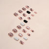 12 Sizes-24 Pcs Press On Nails R780