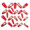 12 Sizes-24 Pcs Press On Nails Y1766