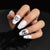 12 Sizes-24 Pcs Press On Nails R787