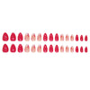12 Sizes-24 Pcs Press On Nails W1633