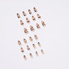 12 Sizes-24 Pcs Press On Nails JP1420