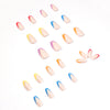 12 Sizes-24 Pcs Press On Nails JP1135