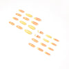 12 Sizes-24 Pcs Press On Nails JP1165