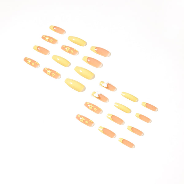 12 Sizes-24 Pcs Press On Nails JP1165