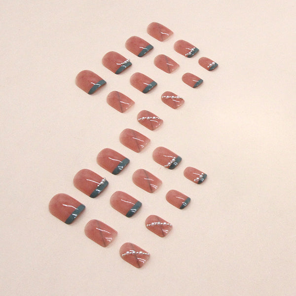 12 Sizes-24 Pcs Press On Nails Z762