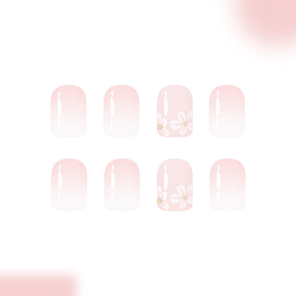 12 Sizes-24 Pcs Press On Nails C1009