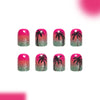 12 Sizes-24 Pcs Press On Nails C1679