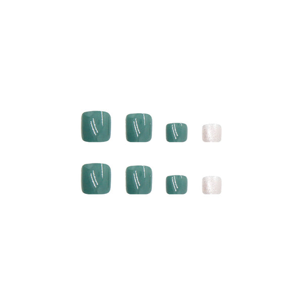 12 Sizes-24 Pcs Press On Nails F032