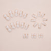 12 Sizes-24 Pcs Press On Nails W2167
