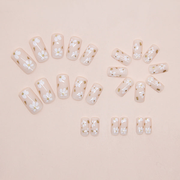 12 Sizes-24 Pcs Press On Nails W2167
