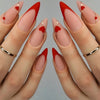12 Sizes-24 Pcs Press On Nails W413