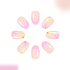 12 Sizes-24 Pcs Press On Nails C1058