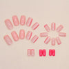 12 Sizes-24 Pcs Press On Nails W1068