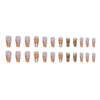 12 Sizes-24 Pcs Press On Nails W1246