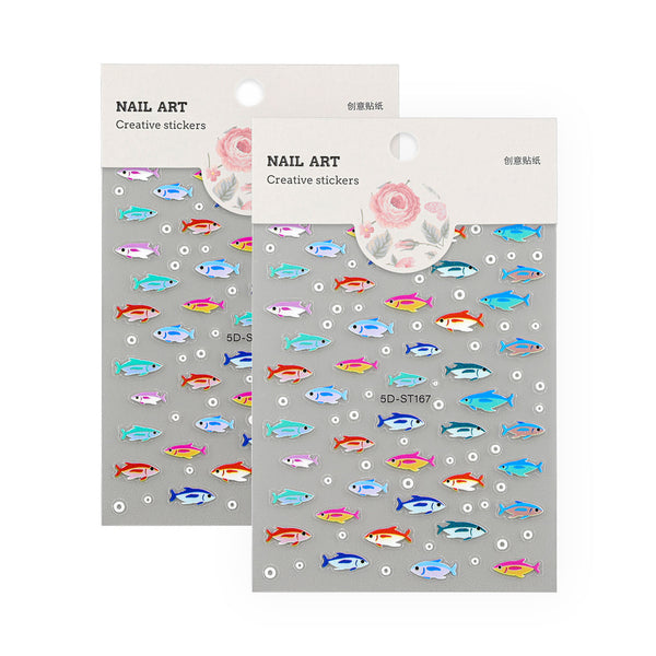 5D Nail Art Sticker 5DST167