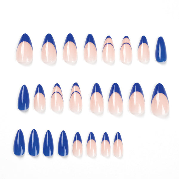 12 Sizes-24 Pcs Press On Nails JP1787