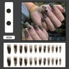 12 Sizes-24 Pcs Press On Nails W001