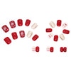 12 Sizes-24 Pcs Press On Nails R622