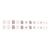 12 Sizes-24 Pcs Press On Nails W591
