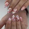 12 Sizes-24 Pcs Press On Nails C1609