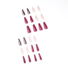 12 Sizes-24 Pcs Press On Nails JP1454